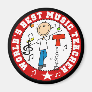 World's Best Music Teacher Magnet