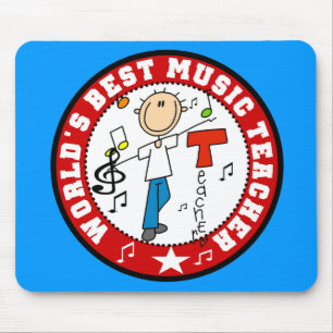 World's Best Music Teacher Mouse Mat