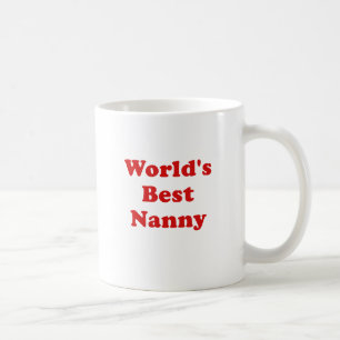 Worlds Best Nanny Coffee Mug