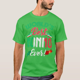 Worlds Best Nonno Ever   Italian Grandfathers  T-Shirt