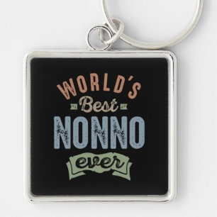 Worlds Best Nonno Key Ring