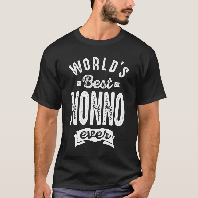 World's Best Nonno T-Shirt (Front)