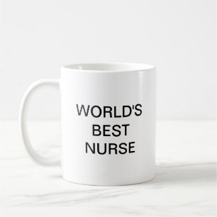 World's best nurse coffee mug