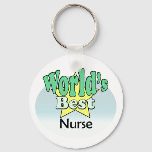 World's Best Nurse Key Ring