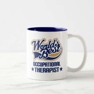 Worlds Best Occupational Therapist Two-Tone Coffee Mug