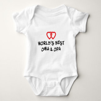 World's Best Oma & Opa T-Shirt Baby Bodysuit