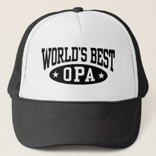 World's Best Opa Trucker Hat
