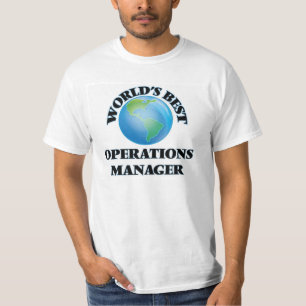 World's Best Operations Manager T-Shirt