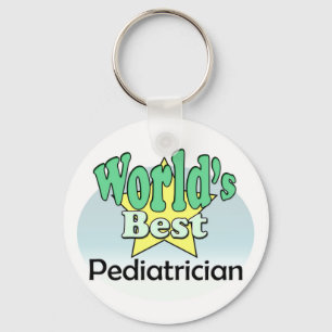 World's Best Paediatrician Key Ring