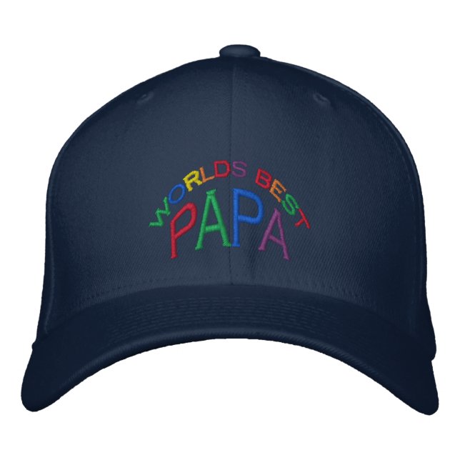 World's Best Papa Hat (Front)