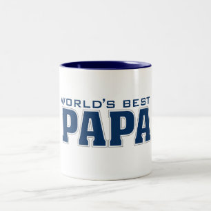 World's Best Papa Two-Tone Coffee Mug