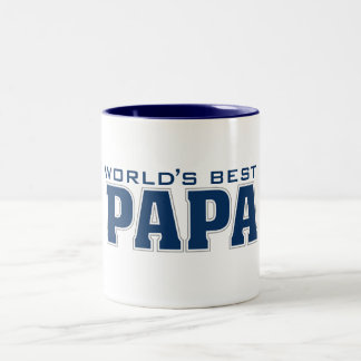 World's Best Papa Two-Tone Coffee Mug