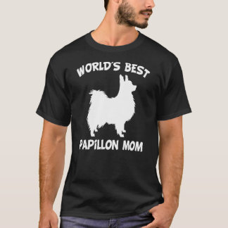 World's Best Papillon Mum T-Shirt