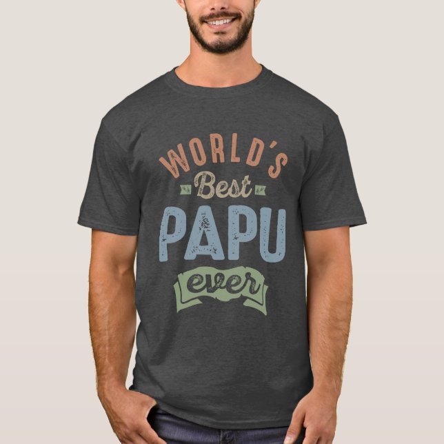 World's Best Papu T-Shirt (Front)