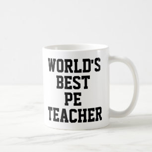 World's Best PE Teacher Gift Mug