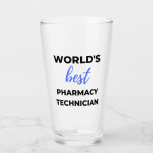 World's Best Pharmacy Technician 2 Glass