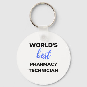 World's Best Pharmacy Technician 2 Key Ring