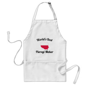 World's Best Pierogi Maker Adult Apron
