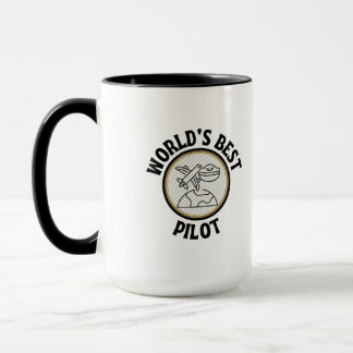 Worlds best pilot mug