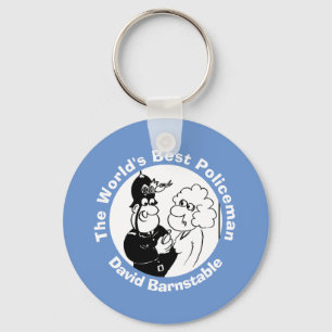World's Best Policeman or Constable. Key Ring