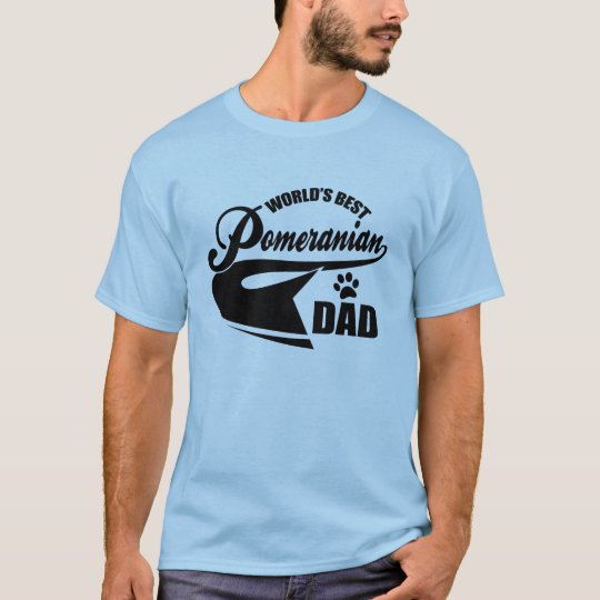 World's Best Pomeranian Dad T-Shirt
