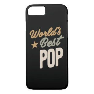 World's Best Pop - Father and Grandpa Gifts iPhone 8/7 Case