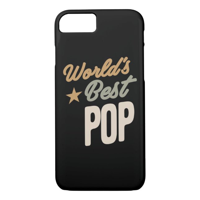 World's Best Pop - Father and Grandpa Gifts Case-Mate iPhone Case (Back)