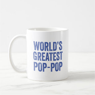 World's Best Pop Pop Fathers Day Coffee Mug