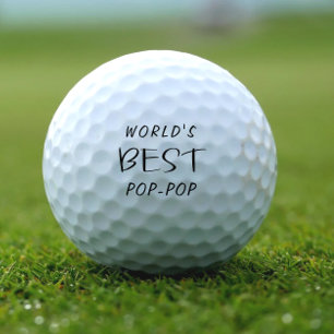 World's Best Pop Pop Golf Balls