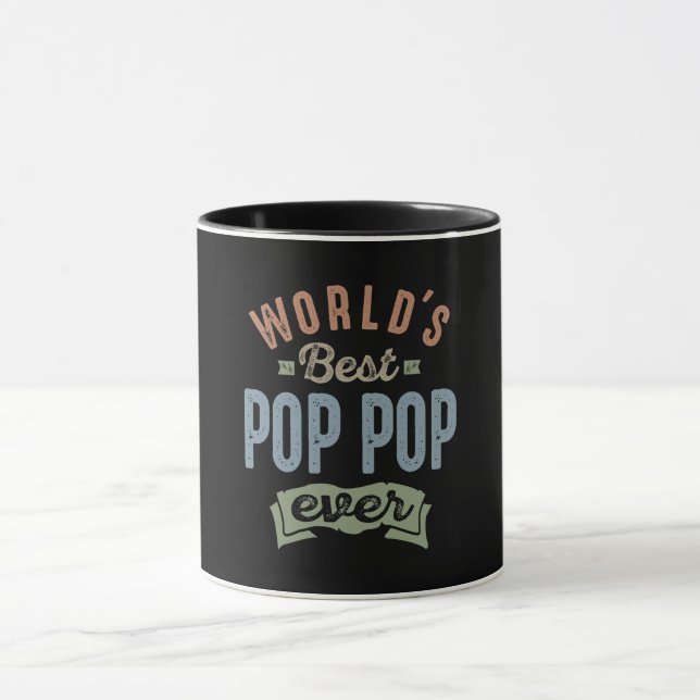 Worlds Best Pop Pop Mug (Center)