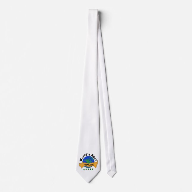 World's Best Principal Tie (Front)