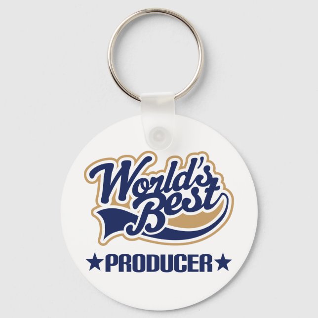 Worlds Best Producer Key Ring (Front)
