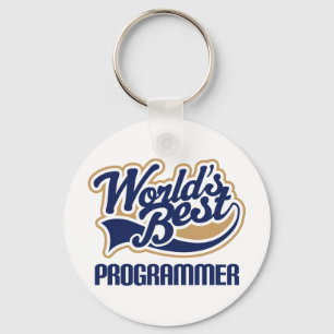 Worlds Best Programmer Key Ring