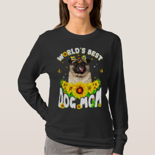 World's Best Pug Dog Mum Mother's Day T-Shirt