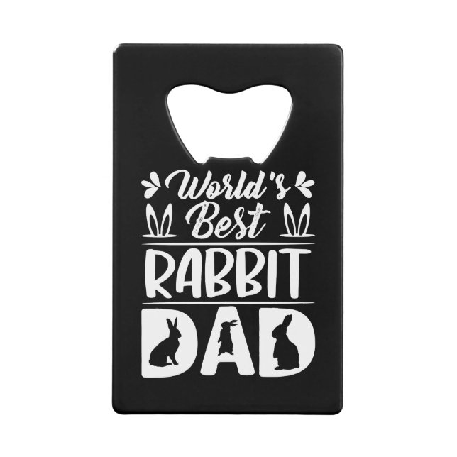 World's Best Rabbit Dad-daughter-mum-bunny dad-fun (Front)