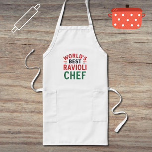 World's Best Ravioli Chef Long Apron