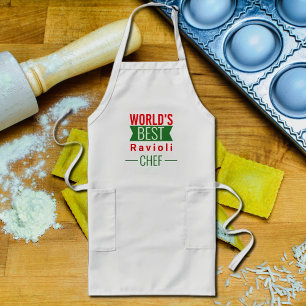 World's Best  Ravioli Chef   Long Apron