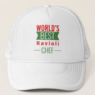 World's Best  Ravioli Chef  Trucker Hat