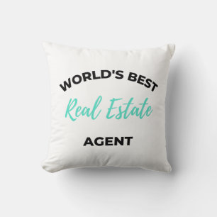 World's Best Real Estate Agent 2 Cushion