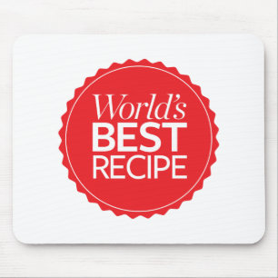 World's Best Recipe Mouse Mat