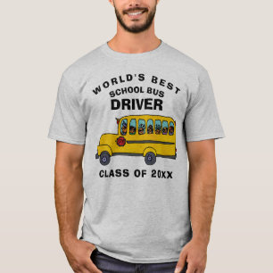World's Best School Bus Driver T-Shirt