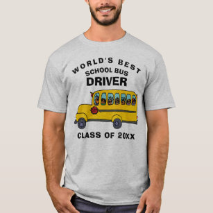 World's Best School Bus Driver T-Shirt
