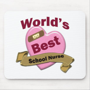 World's Best School Nurse Mouse Mat