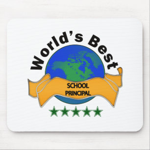 World's Best School Principal Mouse Mat