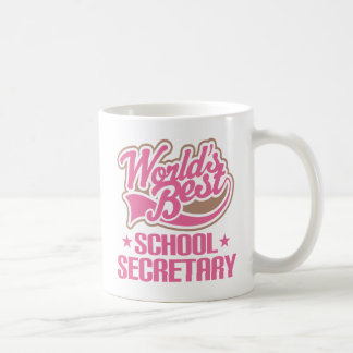 World's Best School Secretary Office Mug Gift
