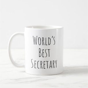 World's Best Secretary Coffee Mug