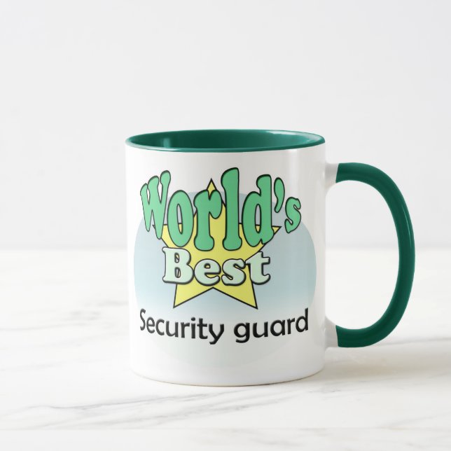 World's Best Security Guard Mug (Right)