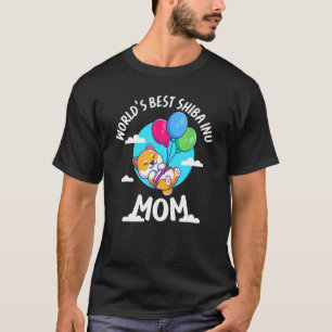 Worlds Best Shiba Inu Mum Dog T-Shirt