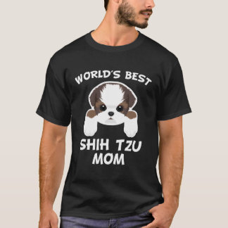 World'S Best Shih Tzu Mum Dog Owner T-Shirt