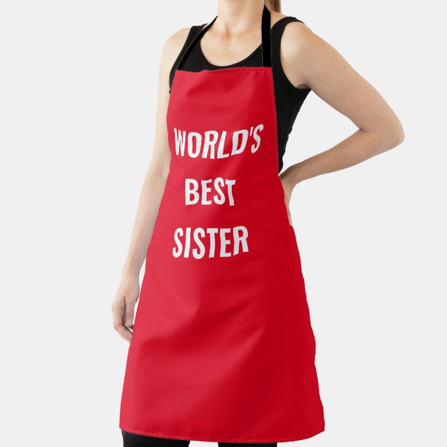 World's best SISTER Apron (Insitu)